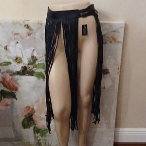 Long Fringe Belt